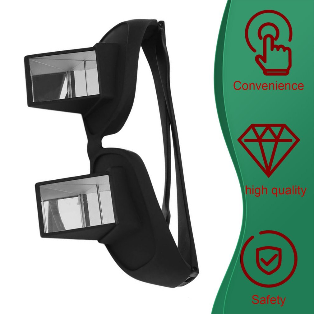 Erstaunliche Faul Periskop Horizontale Lesen TV sitzen Ansicht Gläser Auf Bett Lüge Nieder Bett Prisma Brille Faule Gläser Clever Gläser