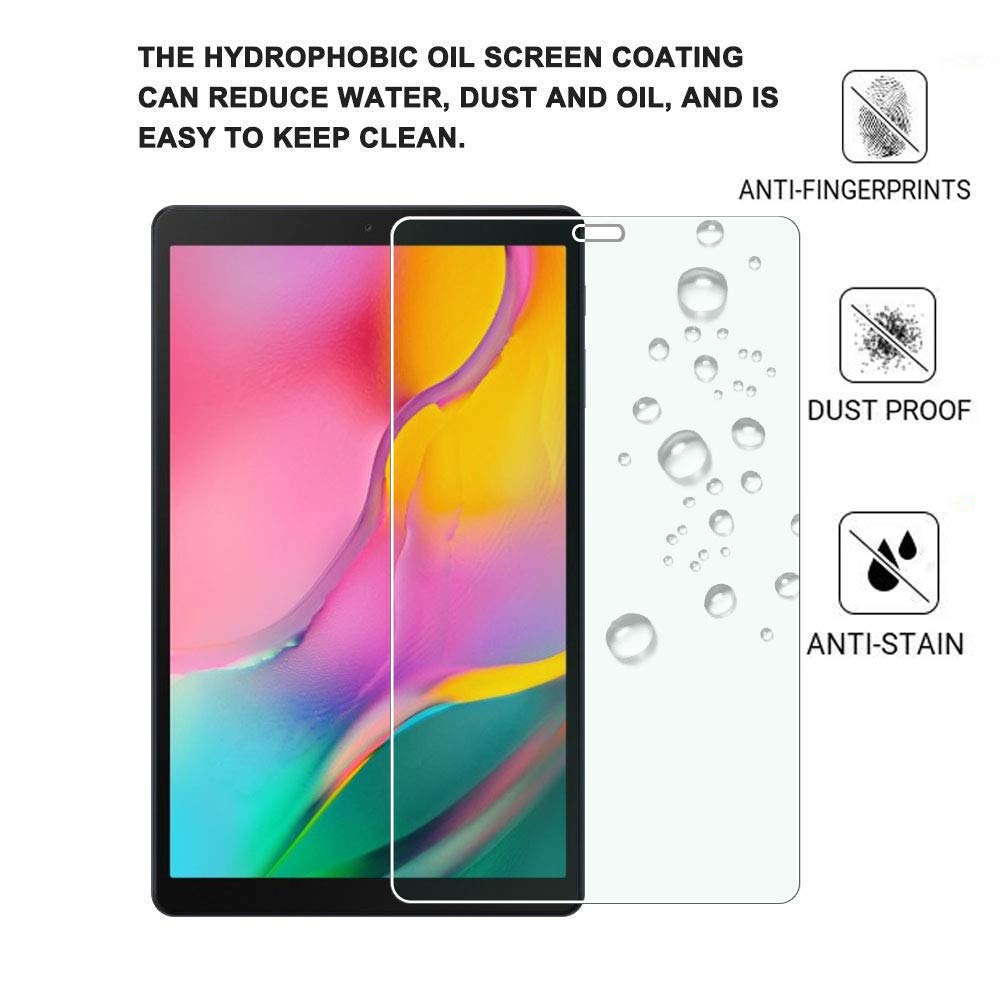 Case for Samsung Galaxy Tab A 10.1 SM-T510 SM-T515 Tablet Case Stand Cover for Samsung Galaxy Tab A 10.1 Funda Capa Case: Glass Film(Not Case)