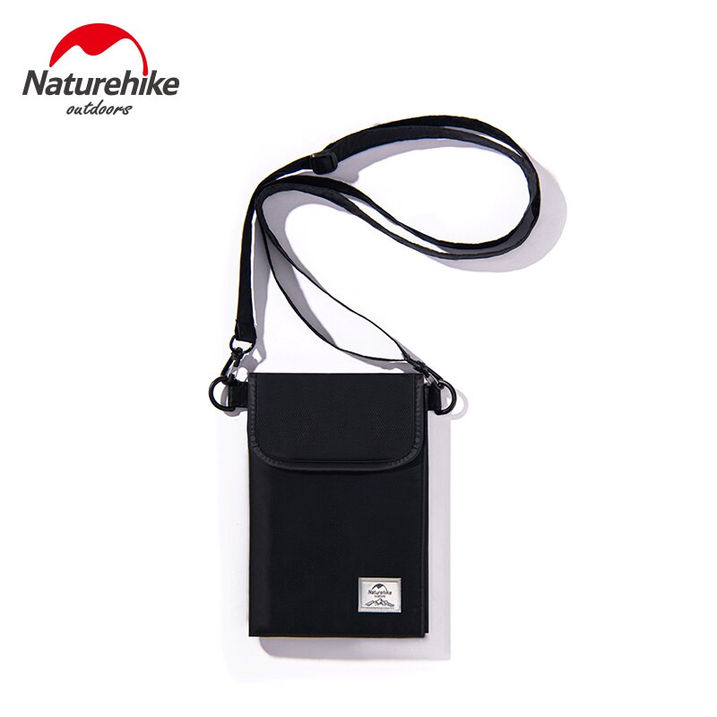 Naturehike Ultralight Outdoor RFID Blocking Anti Theft Travel Bag Multifunctional Wallet Bag Business Passport Ticket Card Waist