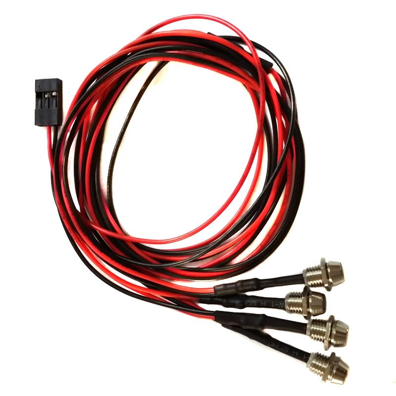 3Mm Model Auto Koplampen 2 Led Verlichting Voor Model Drift Afstandsbediening Auto Rc Accessoires