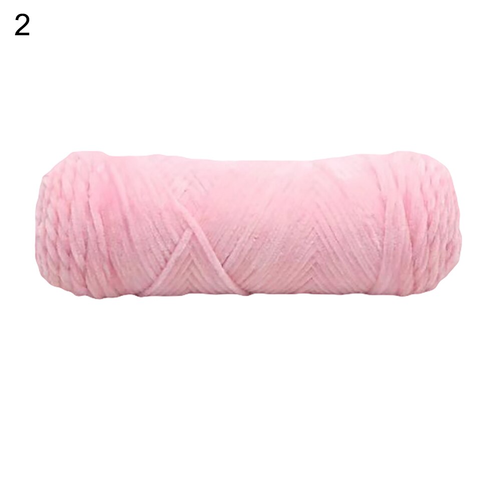 100g Chenille doux bébé tricot Crochet péritel chapeau laine fil photographie accessoire: 2