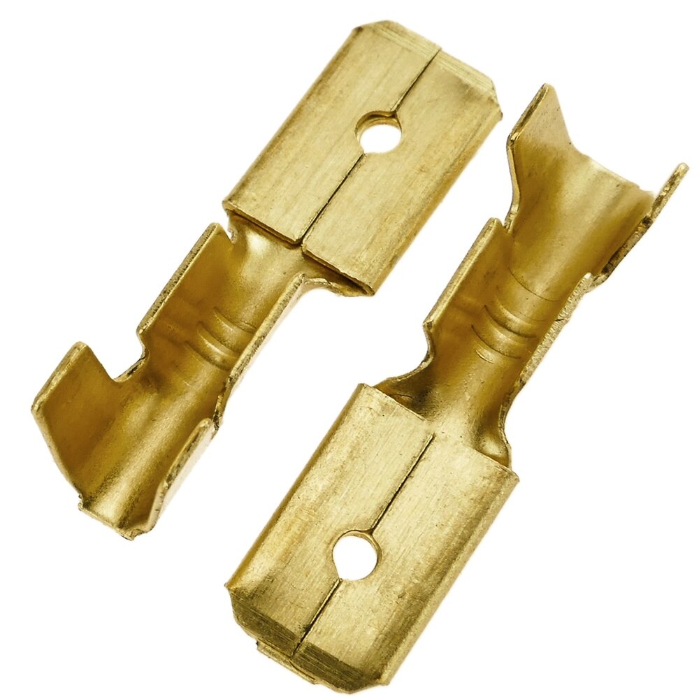 BeMatik-male Faston Terminal 6.3mm Pack of 100 pcs