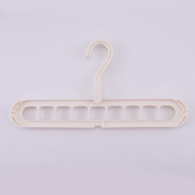 Magic Multi-port Support Circle Clothes Hanger Clothes Drying Rack Multifunction Plastic Clothes Hangers Home Storage Hangers: a