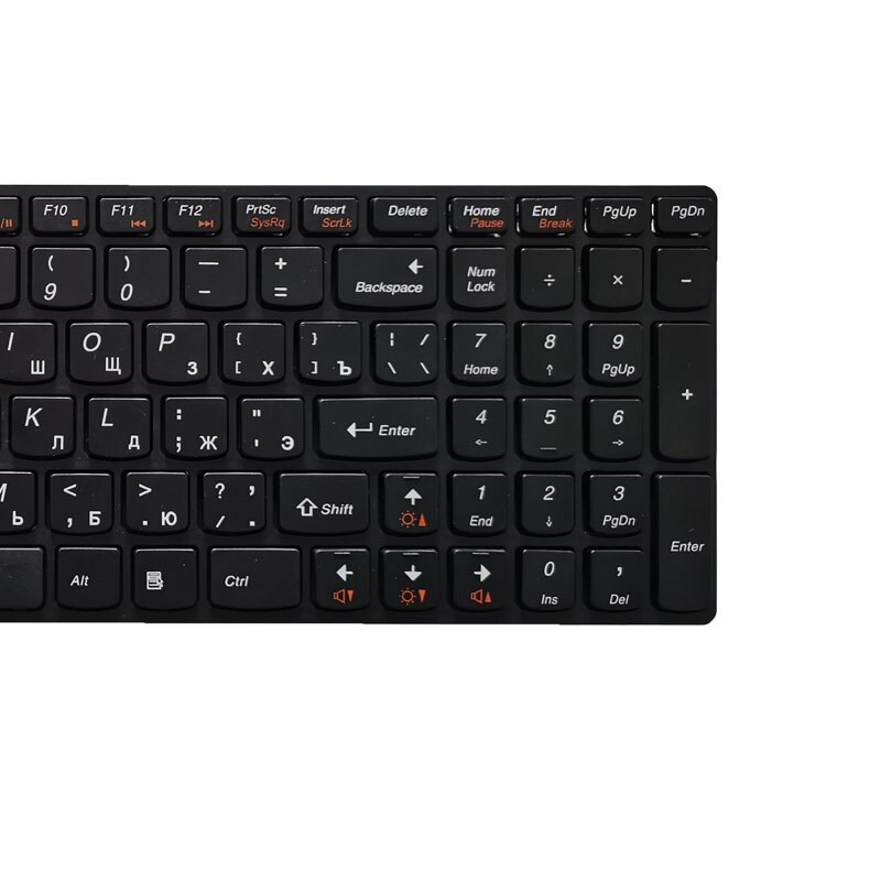 Russian Keyboard for Lenovo G580 Z580 Z580A G585 Z585 RU BLACK FRAME Laptop Keyboard