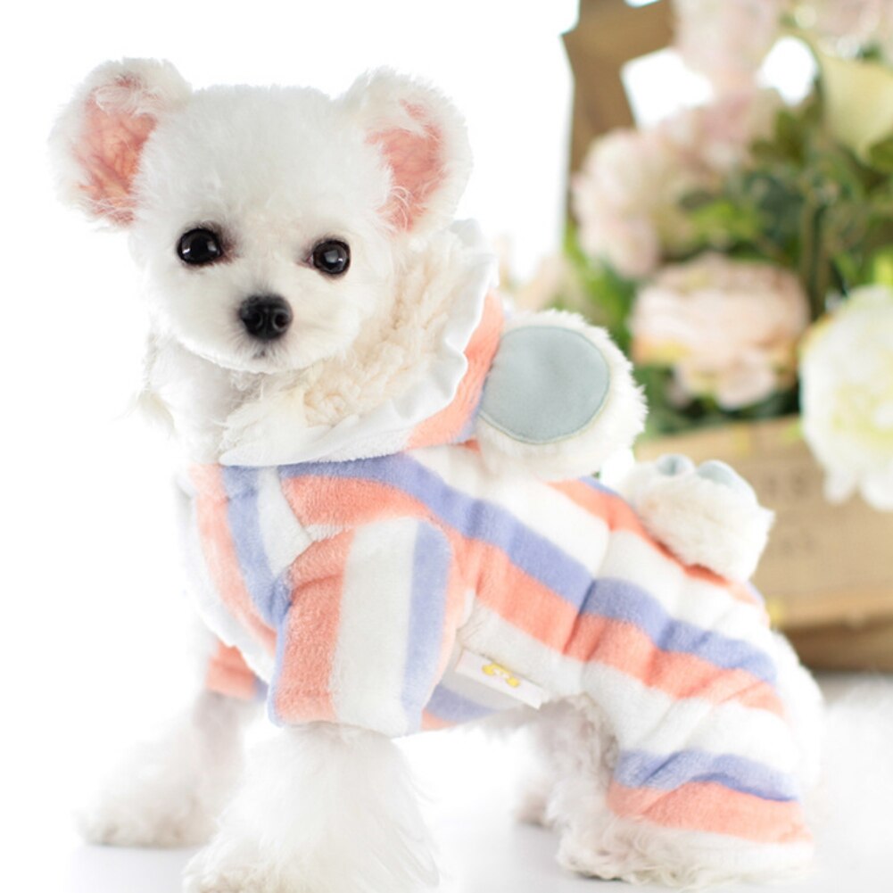 Sweat à capuche en molleton de corail pour chien, vêtement d'hiver pour chien, manteau Ropa Perro, bouledogue français, carlin, tenue de Couple