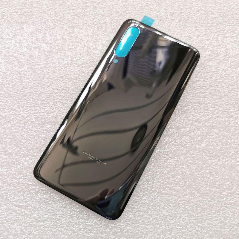 100% Original Gorilla Glas Für xiaomi 9 mi 9 mi 9 Zurück Abdeckung Zurück Tür Ersatz Fest Akku Fall Hinteren Gehäuse abdeckung Explorer: Black