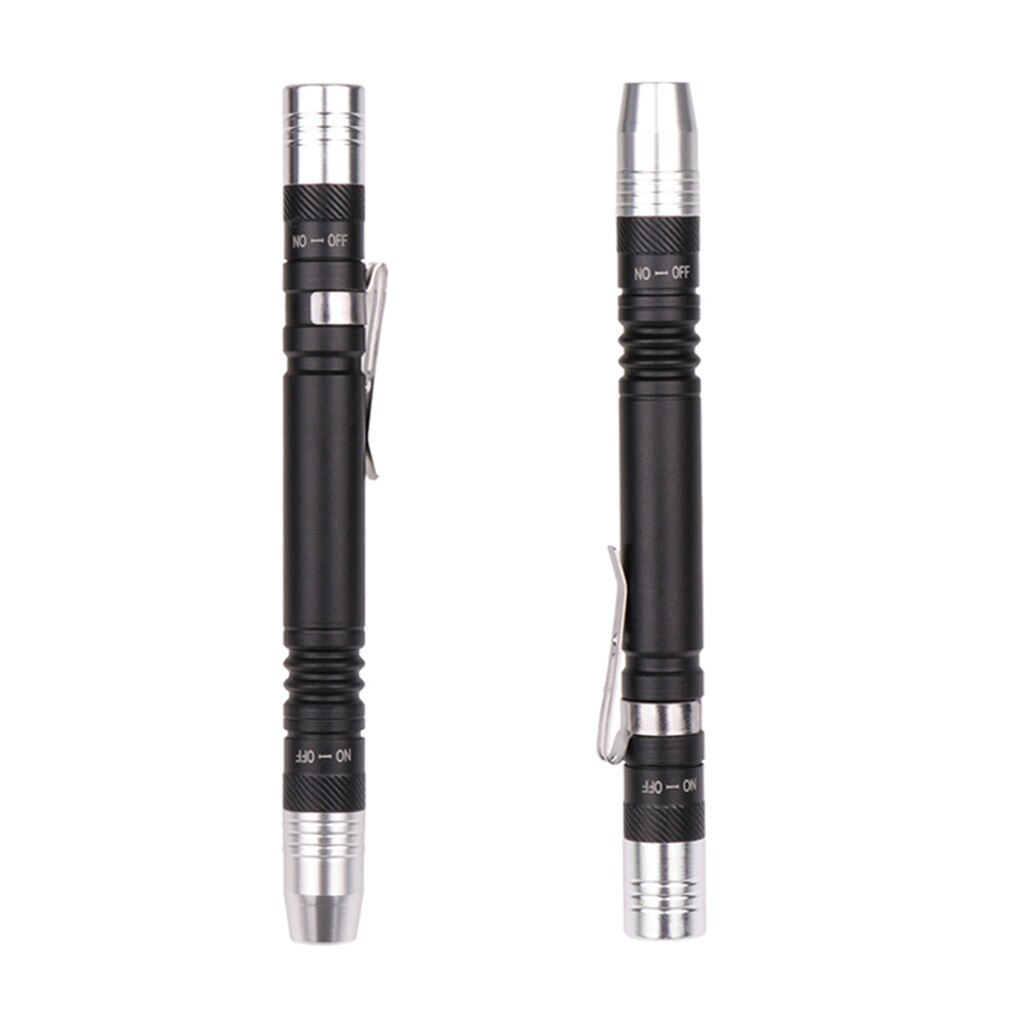 Pen Light Mini Portable Led Flashlight Ultra Violet Xpe Led Flashlight Purple Inspection 2 X Aaa Lamp For Camping Hiking Out#30