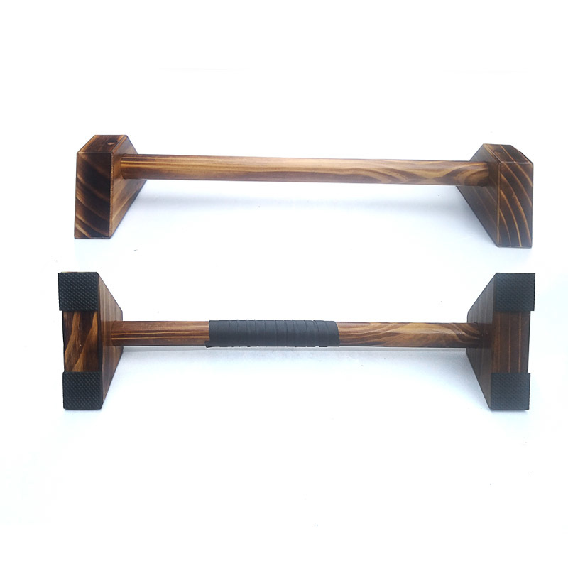 Soportes de empuje de madera de 50cm, equipos de ejercicio para gimnasio deportivo, soportes de realce para Fitness, entrenador muscular de pecho en casa, pinza de mano D90405