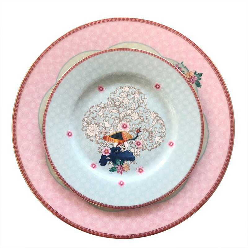 Luxury Tea Coffee Cup and Saucer Set Tea Porcelain Tea Coffee Cup Set Ceramic Espresso Tazza Home Drinkware AB50SX