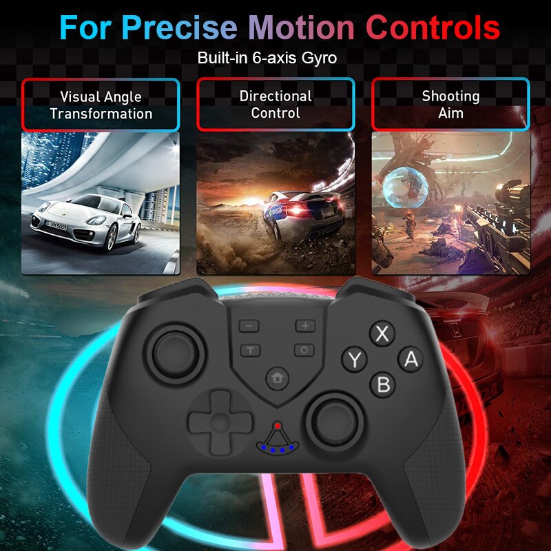 Draadloze Joystick Voor Ns Schakelaar Pro Controller Switch Remote Gamepad Regemoudal Wireless Gamepad Controller Voor Ns-Schakelaar Spel