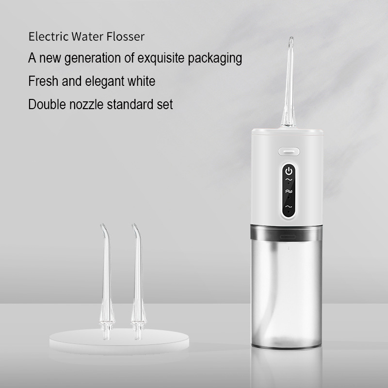 Xiaomi Orale Irrigator Draagbare Ipx7 Waterdichte Charg 3 Modi Tanden Schoner Puls Tandheelkundige Handheld Water Jet Flosser Orale Reiniger: Grey
