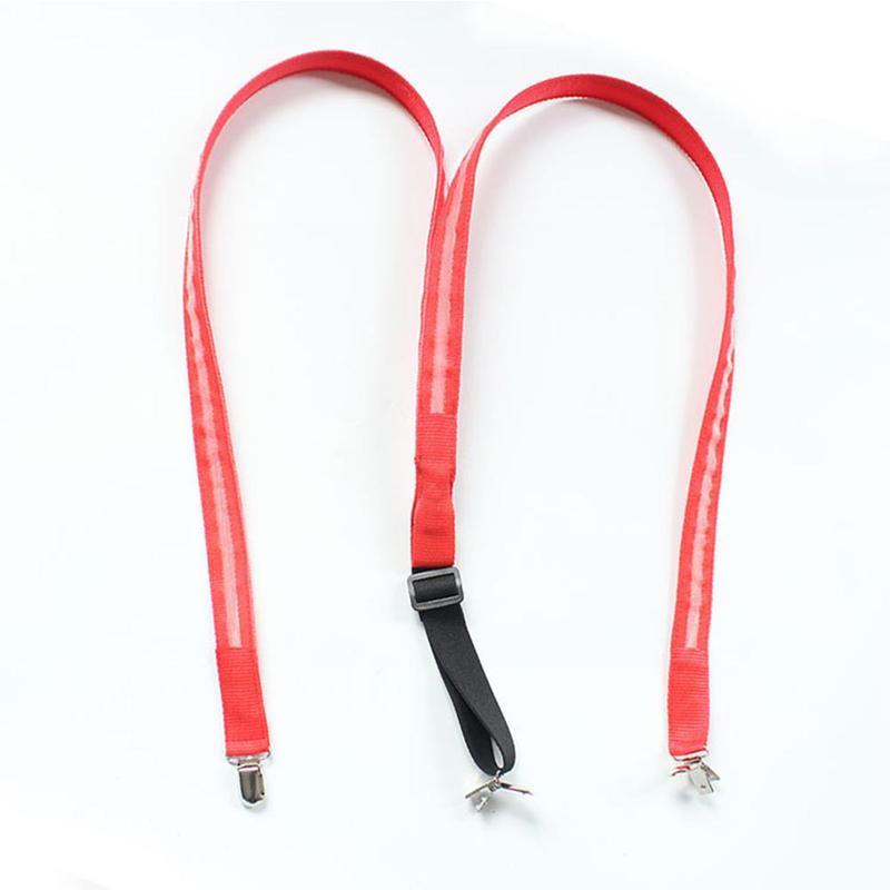 Light Up Men&#39;s Led Suspenders Bow Tie Perfect For Music Festival Costume Party Led Illuminated Suspenders G2s4