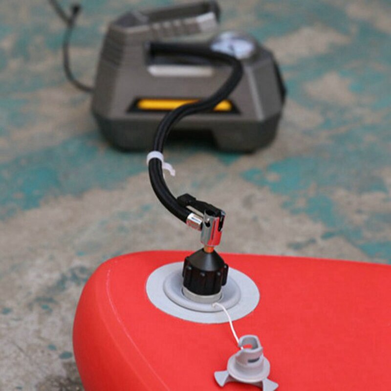 2Pcs Inflatable Boat Pump Adapter Inflating Boat Valve Adapter Air Valve Adapter for Inflating Boat Outdoor