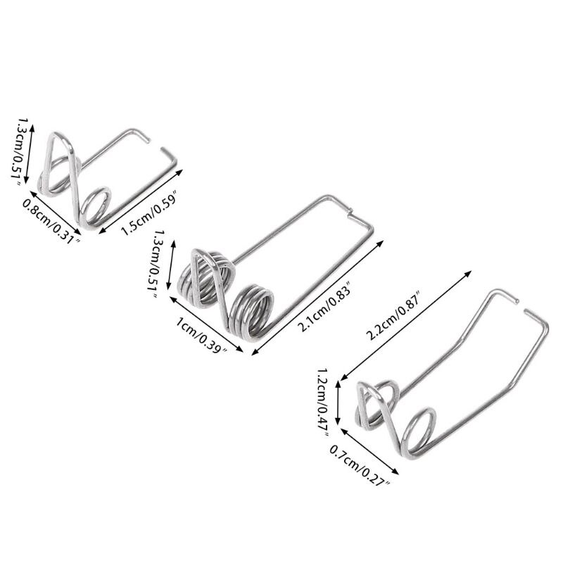 Trompette vannes de vidange d'eau fil d'acier ressort Trombone Instruments à vent accessoire