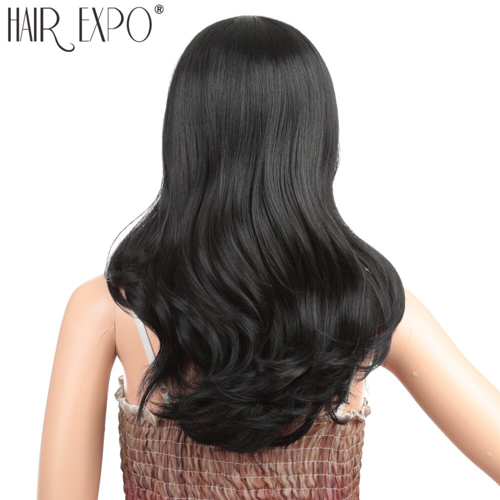 20inch Body Wave Lace Front Wig Pre Plucked With Baby Hair Glueless Synthetic Transparen Lace wig For Black Women Hair Expo City