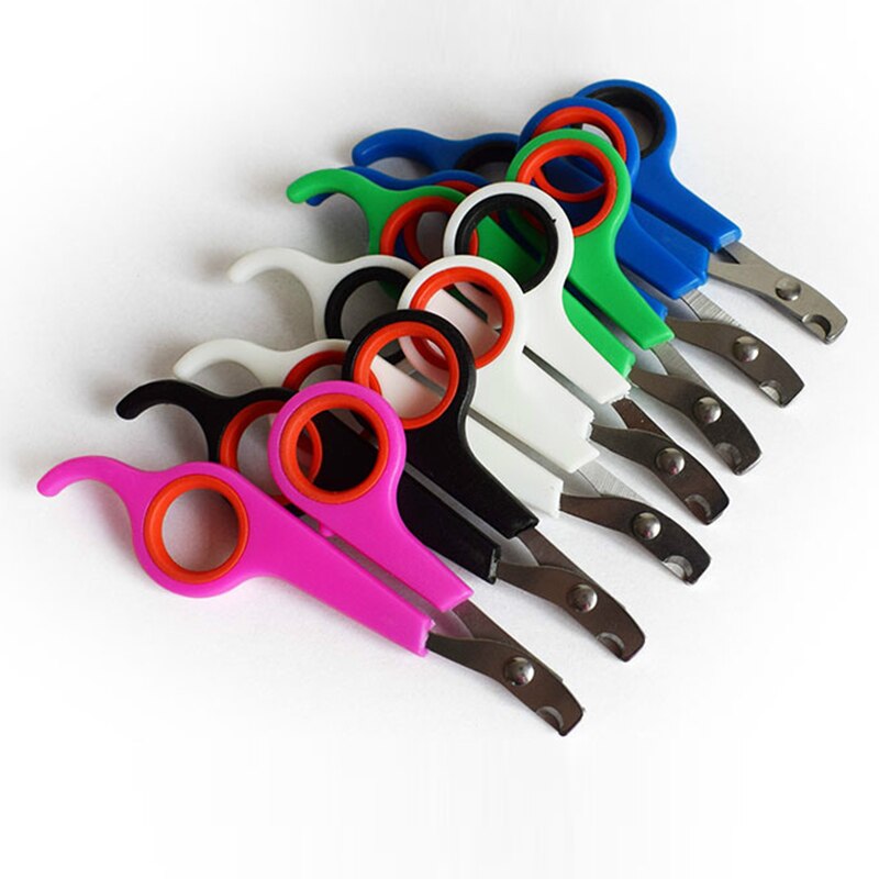 Cortauñas para acicalamiento de conejos, herramienta para cortar dedos de las mascotas, tijeras para perros, toenail, gato, tijera de uñas, pata de animal, loro, gerbid, cortador de aves