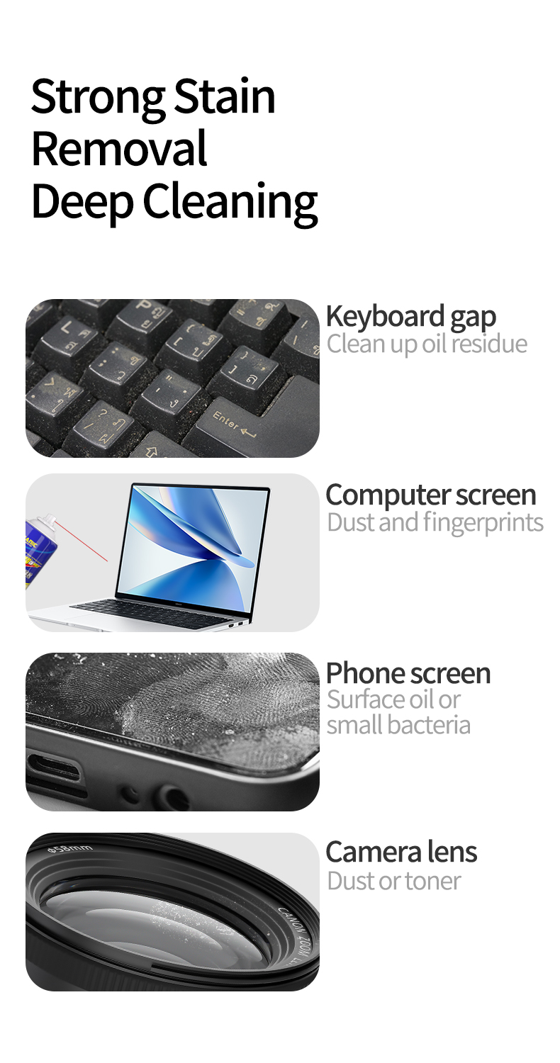 【mechanik】 530 600ml elektronikreiniger mit großem fassungsvermöGen zur reinigung von staub und öl auf tastaturen, computern, handybildschirmen und zur reparatur und reinigung