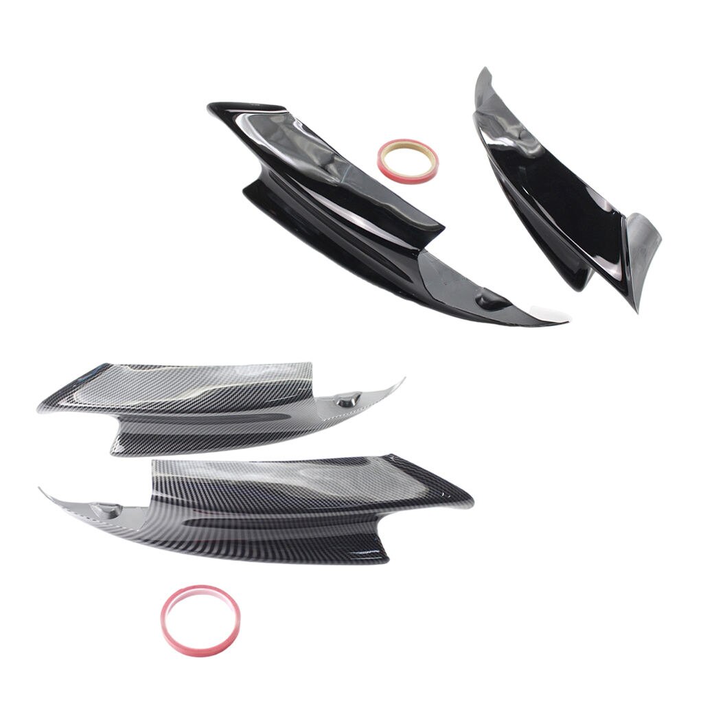 1Pair Car Front Splitter Bumper Spoiler Lip Replacement for BMW E90 E92 E92 M3 Accessories