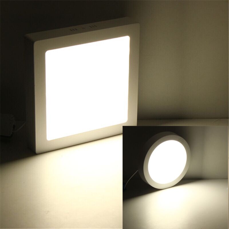 9W 15W 25W 30W Super Heldere Ronde Oppervlak Led Panel Muur Plafond Onderaan Licht Mount Lamp lamp Voor Badkamer Verlichten: Natural White 4000K / 15W Round