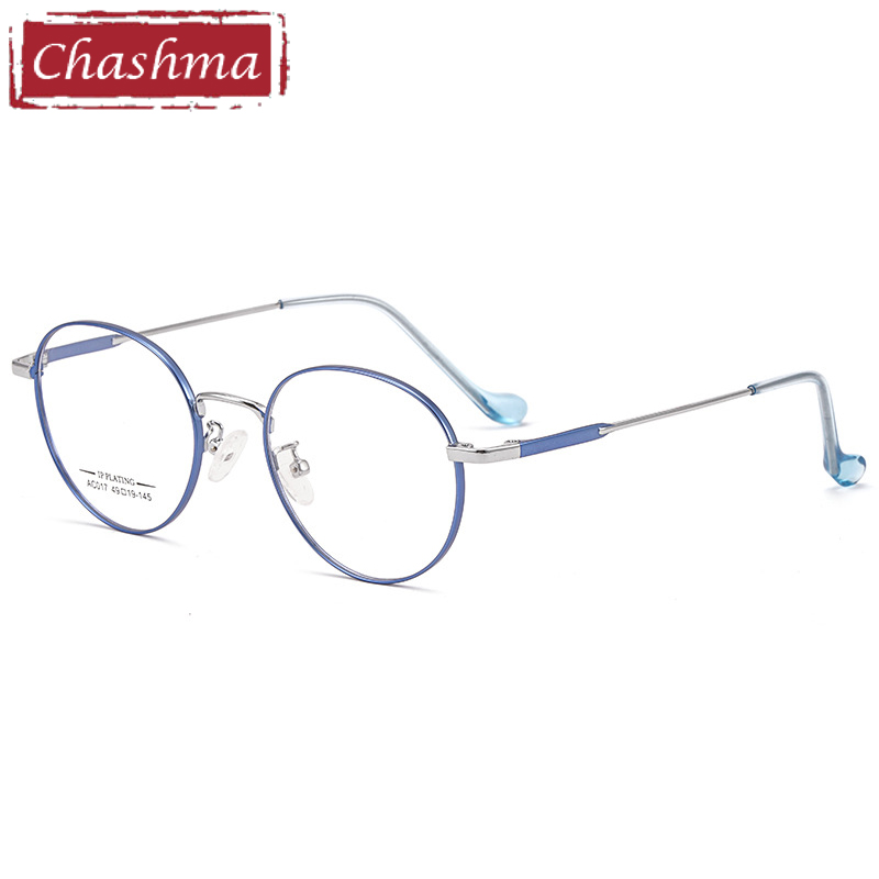 Chashma dames ovale brillen heren brillen op sterkte optische monturen trendy brillen brillen met blauwlichtfilter lenzen: Rood