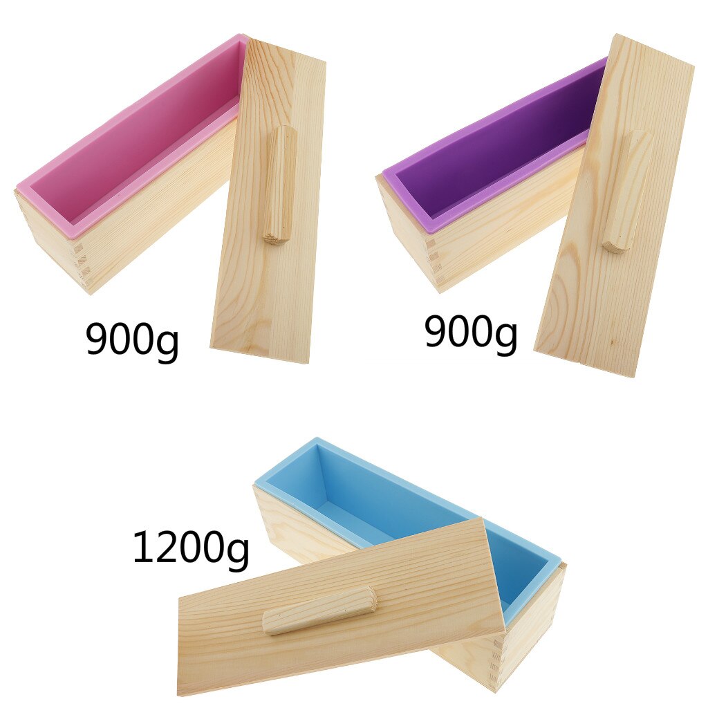 Silicone Soap Mold Making Tool Loaf Handmade Toast Baking Moulds 900g/1200g