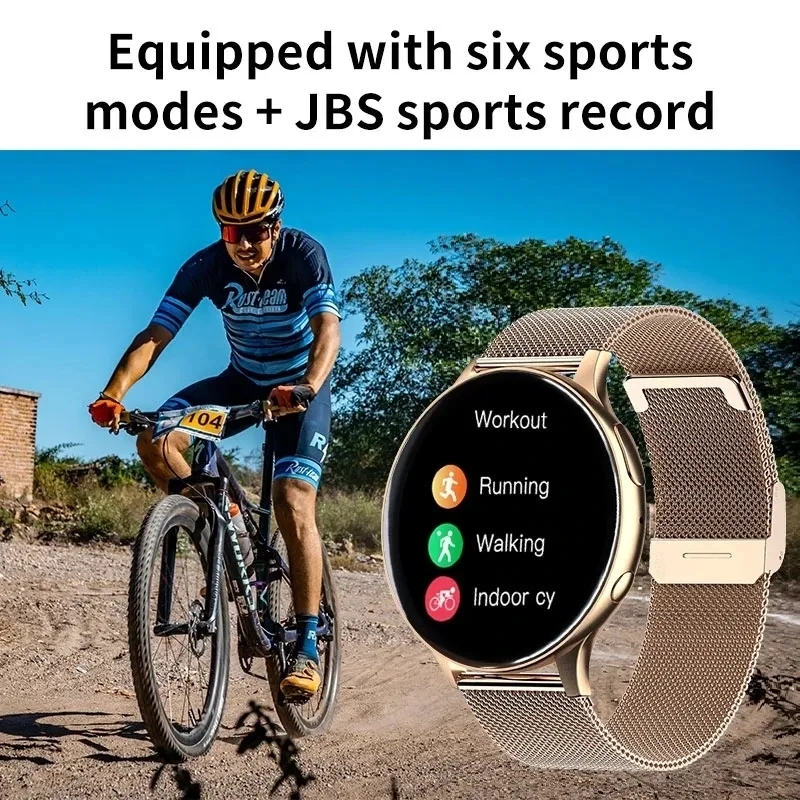 2024 kobiet Bluetooth dzwoni robić inteligentnego zegarka tętno monitorowanie ciśnienia krwi wodoodporny męnarty Smartwatch lokalny odtwarzanie nagranego dźwięku