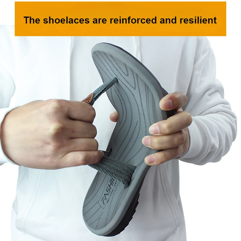 Zapatillas Xiaomi Youpin, sandalias de colores mezclados, zapatillas masculinas, chanclas para interiores y exteriores, zapatos de verano para hombres, zapatillas de baño antideslizantes