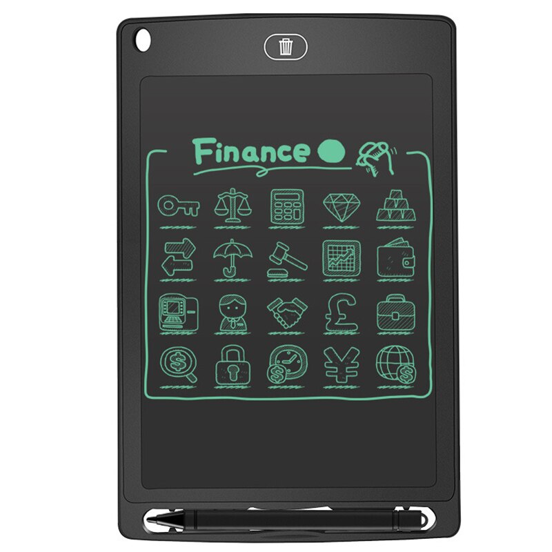 Opslagstavle mini tavle 8.5 tommer lcd digital tablet magnetisk tavle til børn graffiti flipover skrivetavler
