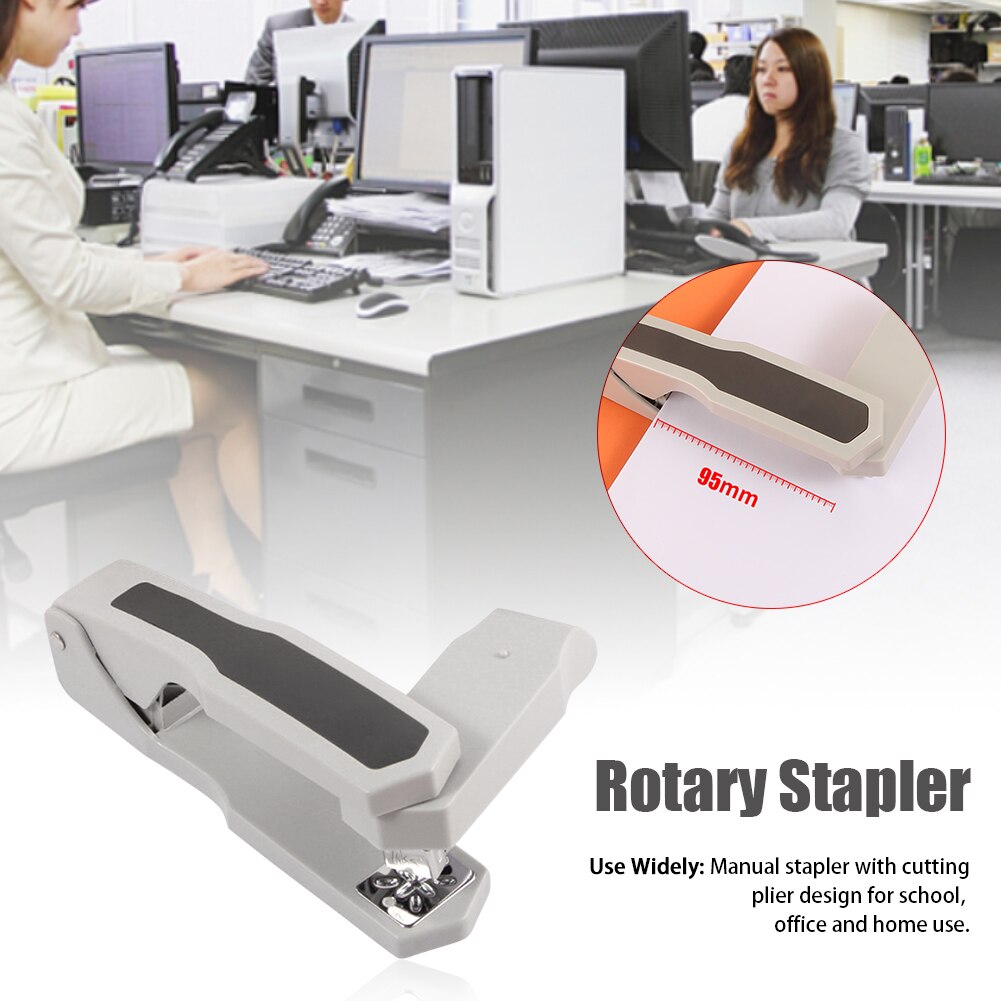 25 Sheet Book Sewer Heavy Duty Stapling School Binding Supplies Stationery Rotary Stapler Portable Bookbinding Machine A4 Paper