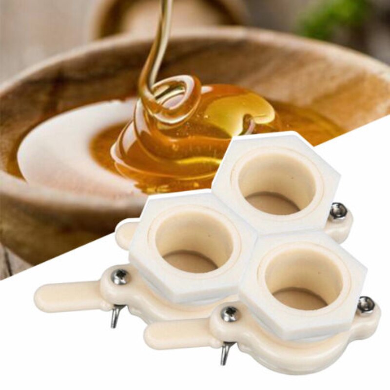 Plastic Bee Honey Tap Gate Valve Beekeeping Extractor Bottling Tool Good Seal Reusable Durable Non-toxic Practical