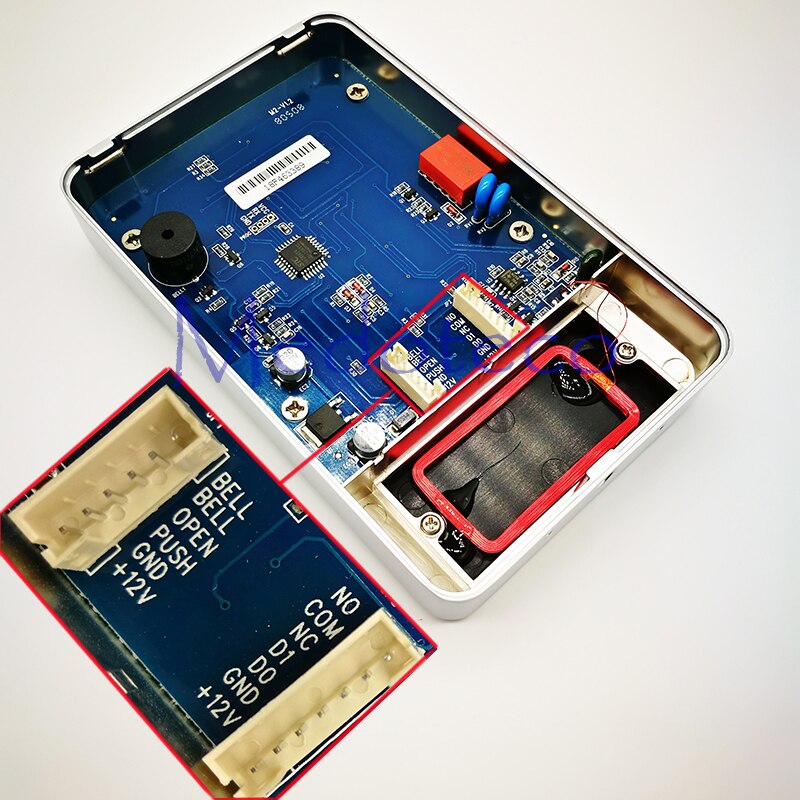 Metal Rfid Card Access Control EM card Press keypad access controller wiegand 26 input for Keypad Reader Door Lock Reader