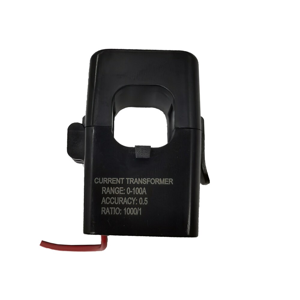 Tuya Smart WiFi Electricity KWH Meter Din Rail Single Phase 110V 230V with 50A 63A CT AC Meter App Real Time Monitor Power