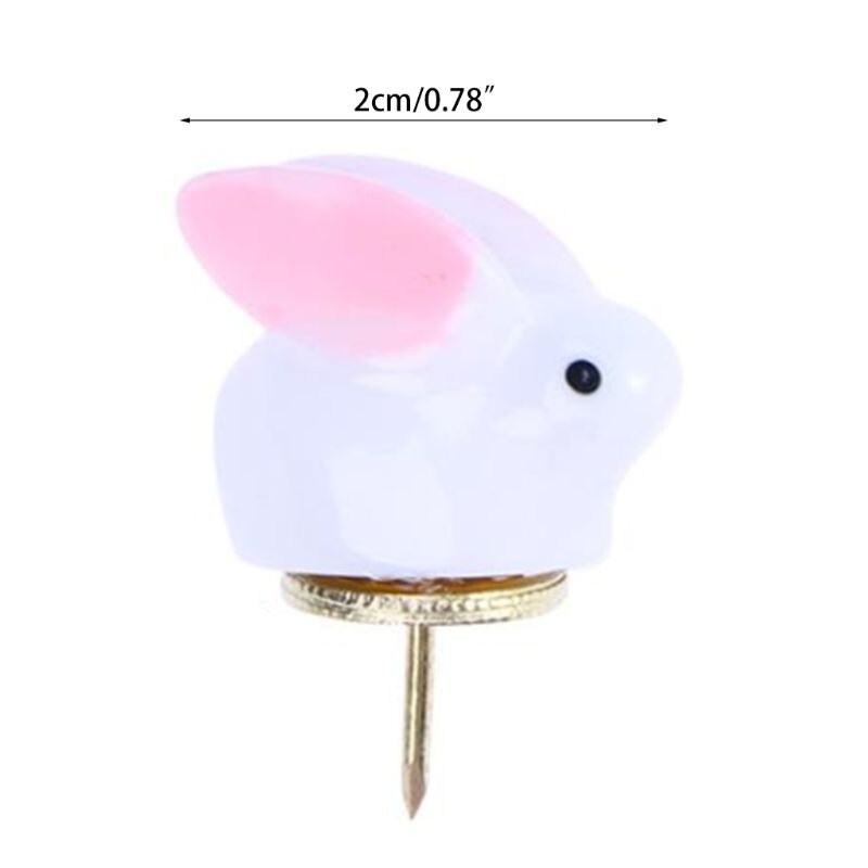 24PCS Thumbtack Plastic Push Pin for Photo Wall Soft Board Wood Cork Board map M17F