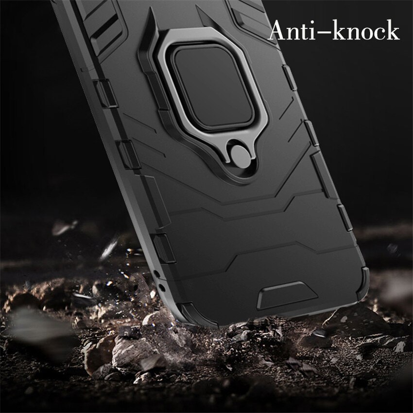 For Xiaomi Redmi 9T Case Bumper Anti-knock Armor Magnetic Suction Stand Full Edge Back Cover For Redmi 9T Case For Redmi 9T 9 T