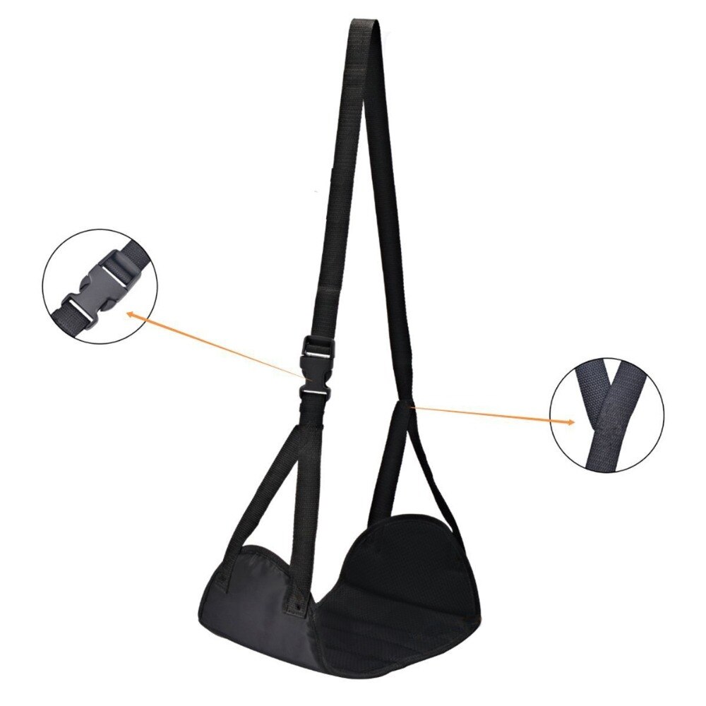 Voetsteun Outdoor Vliegtuigen Kantoor Voetsteun Stand Desk Voeten Hangmat Stand te Demonteren Draagbare Reizen Voeten Rest Hangmat