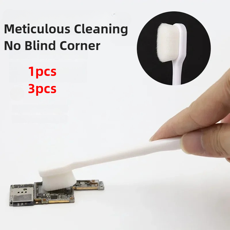 1/3Pcs Zehntausend Haar Pinsel Faser Reinigung Polieren Mainboard IC Staub Entfernung Reinigung Pinsel Schaltung Telefon Elektrische reparatur