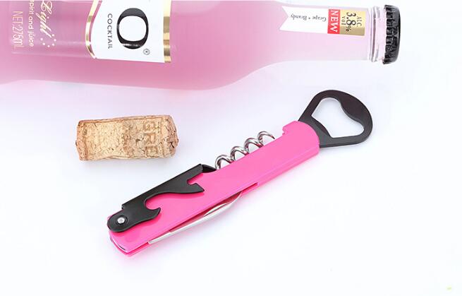 1 st Roestvrij Wijn Schroef Corkscrew Opener Professionele Ober's Vriend Wijn Fles Bier Cap Opener Kitchen Bar Gereedschap KX 236