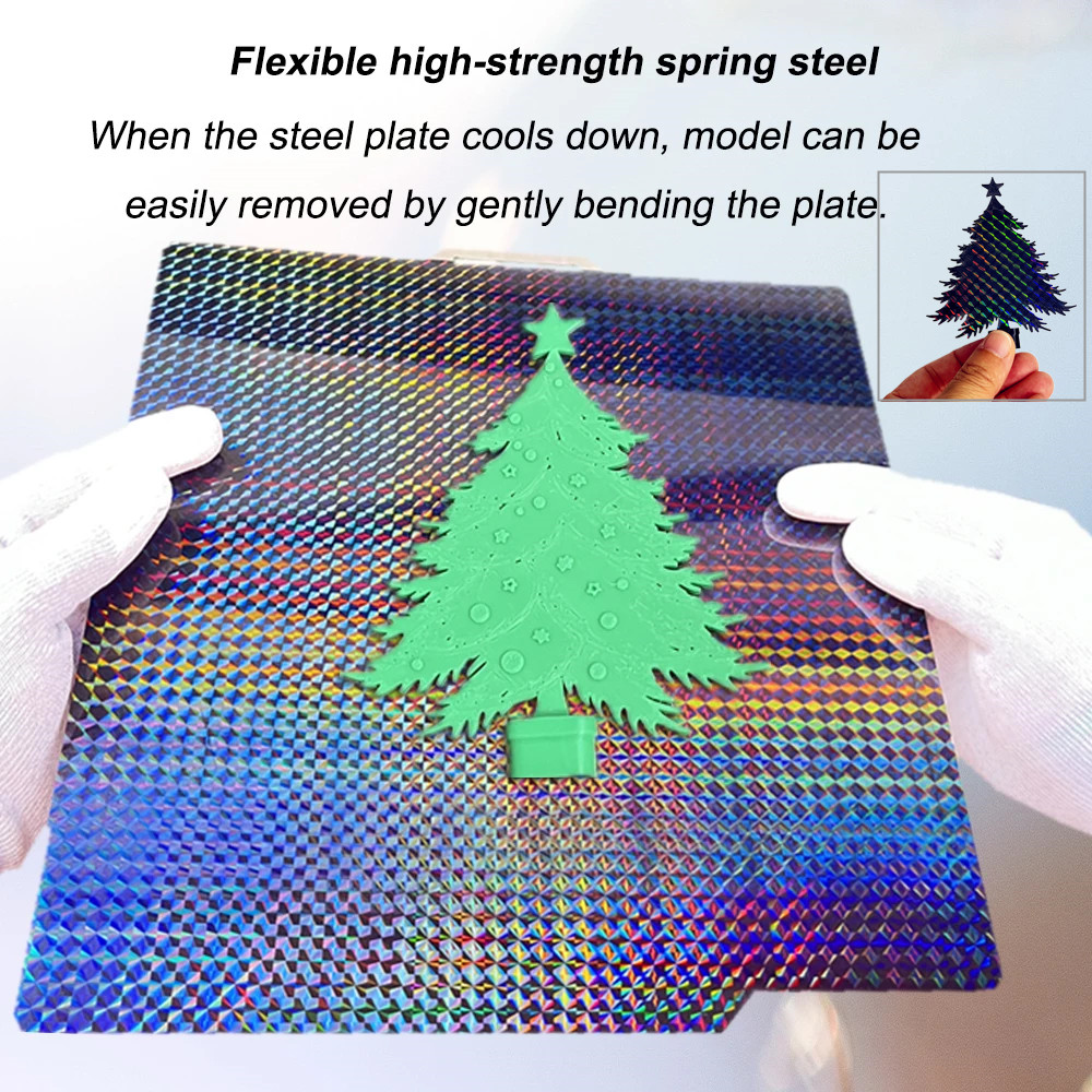 Build Plate for Bambu Lab X1 P1P A1 PEI Sheet PEO pey Smooth X1C PET Carbon Sheet PEI for Bamboo lab x1c Bambulabs P1s a1 Plate