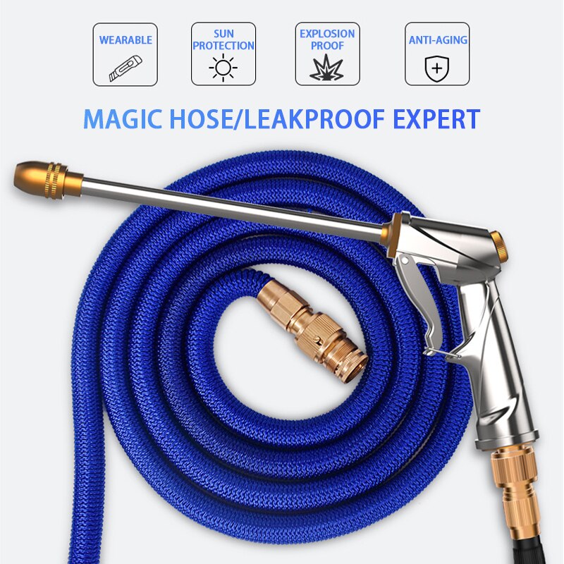 High Pressure Water Gun Metal Water Gun 15/22/30 Meter Car Washer Spray Car Washing Tools Garden Water Jet Pressure Washer