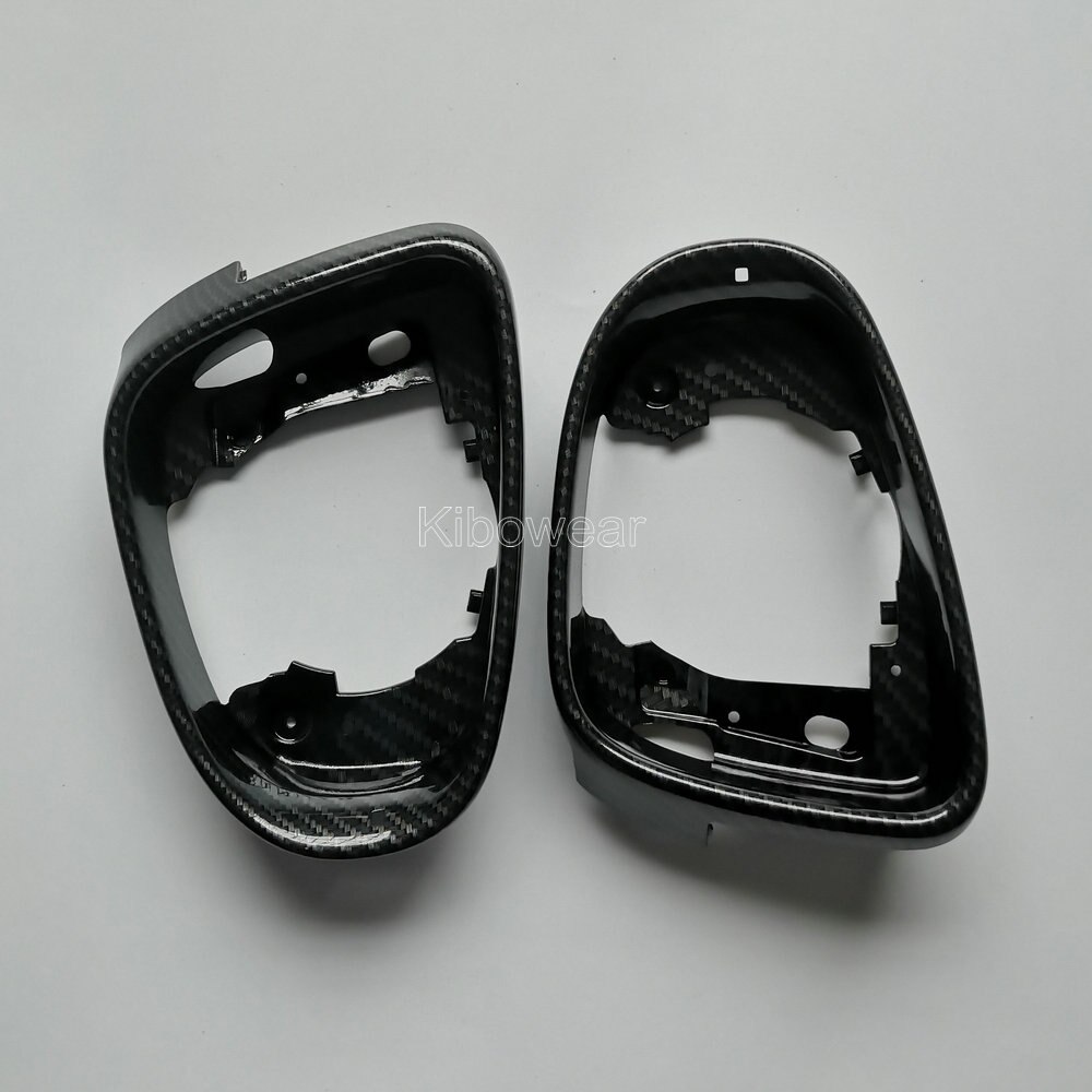 Cadre de rétroviseur latéral en carbone pour VW Golf 6 MK6 GTI R20 gtd, garniture de remplacement de boîtier d&#39;aile