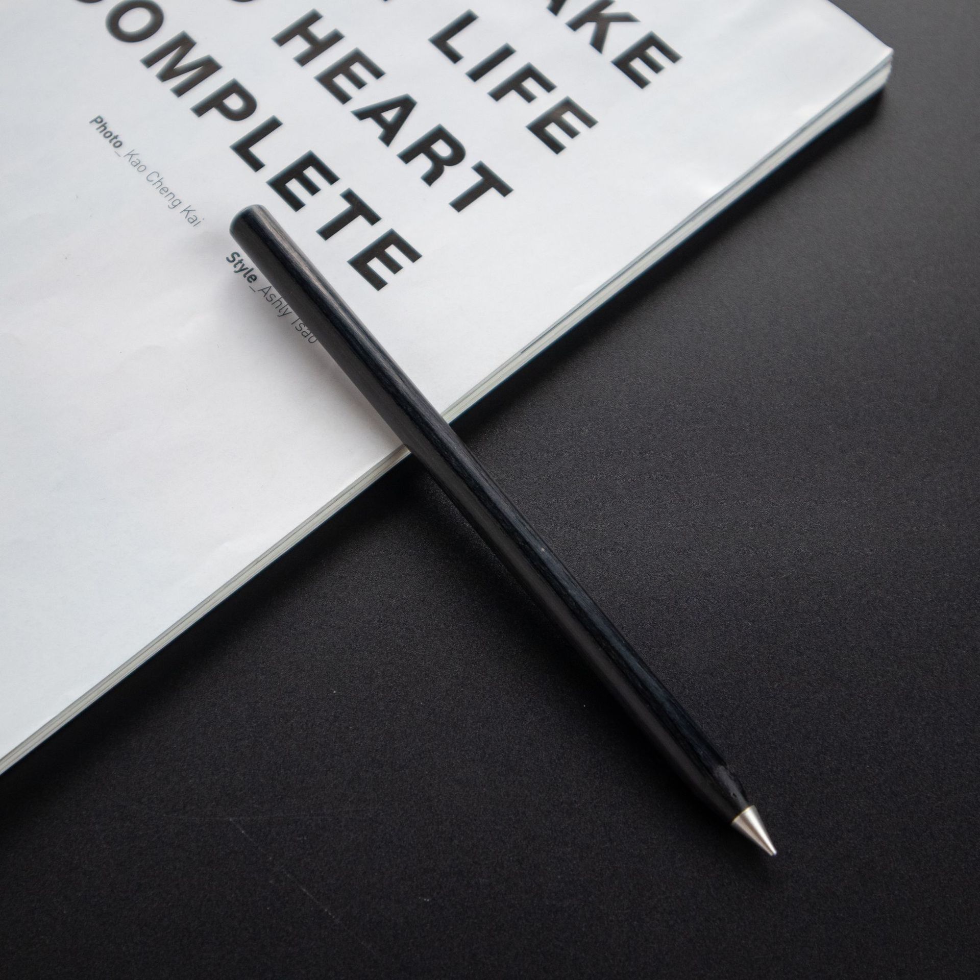 Durable Pencil Inkless Pencil Metal Pencil Eternal Pencil Wooden Metal Pen School Supplies Set Drawing Pencil Sketch Pencil: black