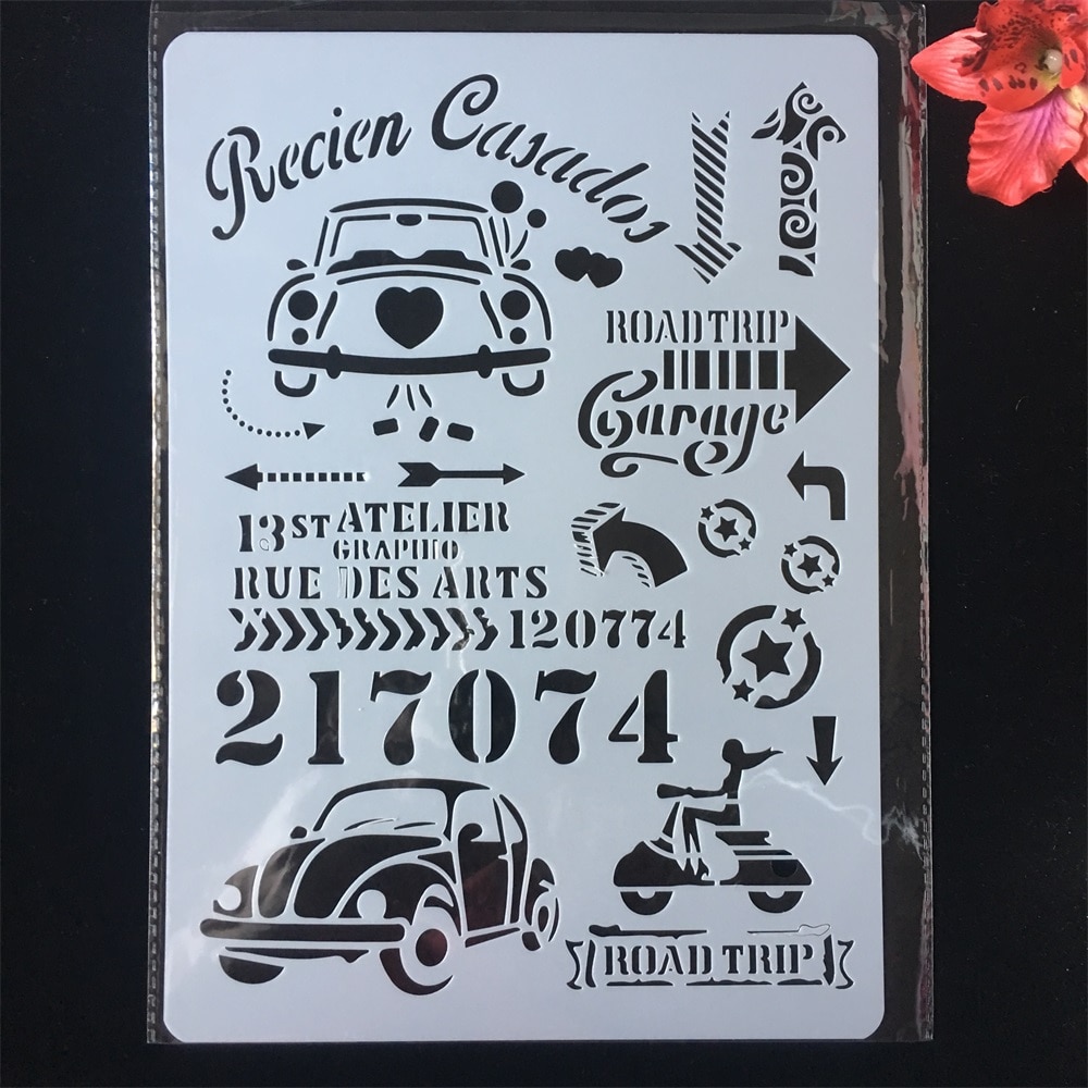 29*21cm A4 Chinese Words Tang Poem DIY Craft Layering Stencils Painting Scrapbooking Stamping Embossing Album Card Template: 9