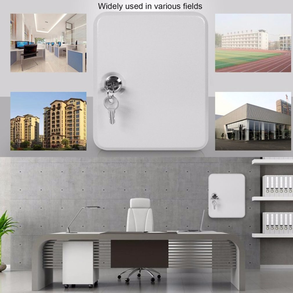 Key Box Household Wall-Mounted Password Key Cabinet Storage Box Management Box Wall-Mounted Car Key Box