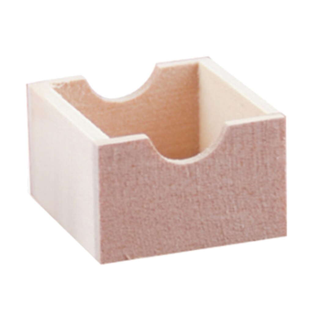 1:12 Houten Opbergdoos Poppenhuisminiaturen Meubelen Woonkamer Toebehoren