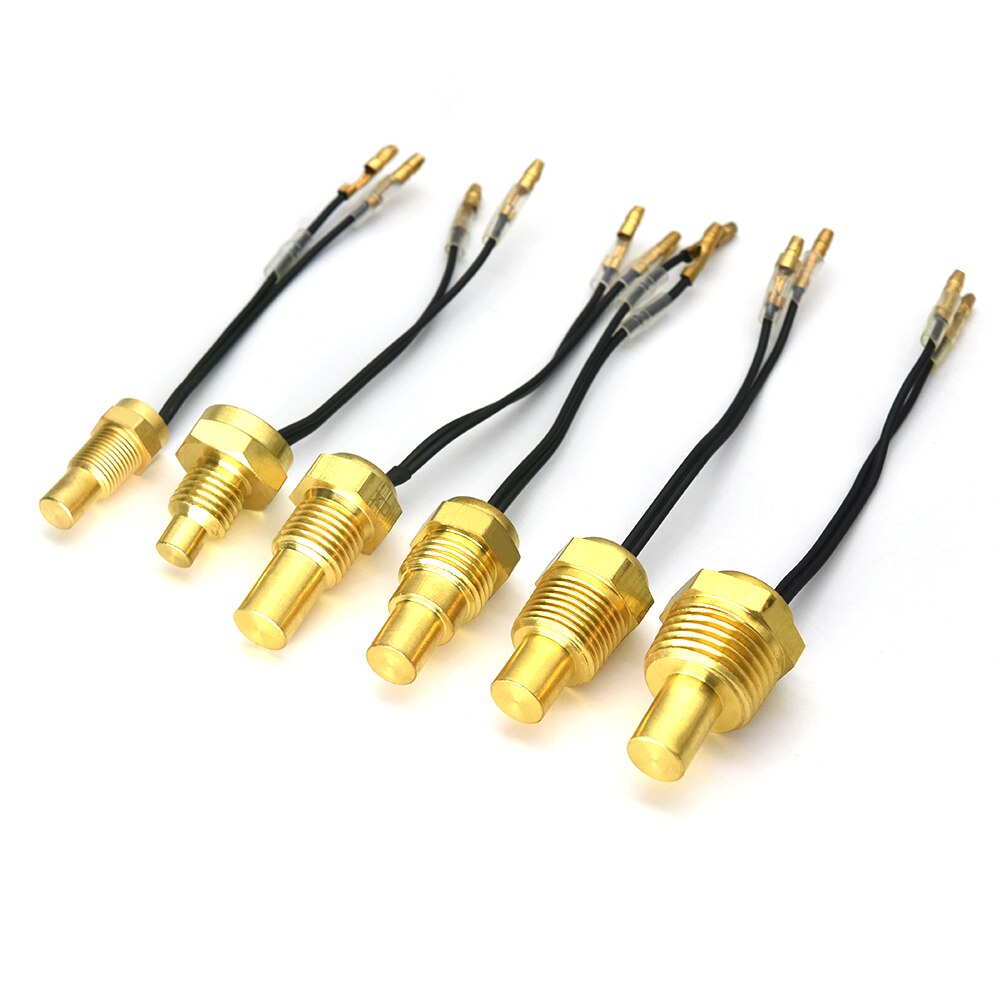 12V/24V Auto Vrachtwagen Digitale Water Temperatuursensor 50K Hoofd Plug 10Mm 14Mm 16mm 17Mm 21Mm Temp Sensor Auto Meter Sensor