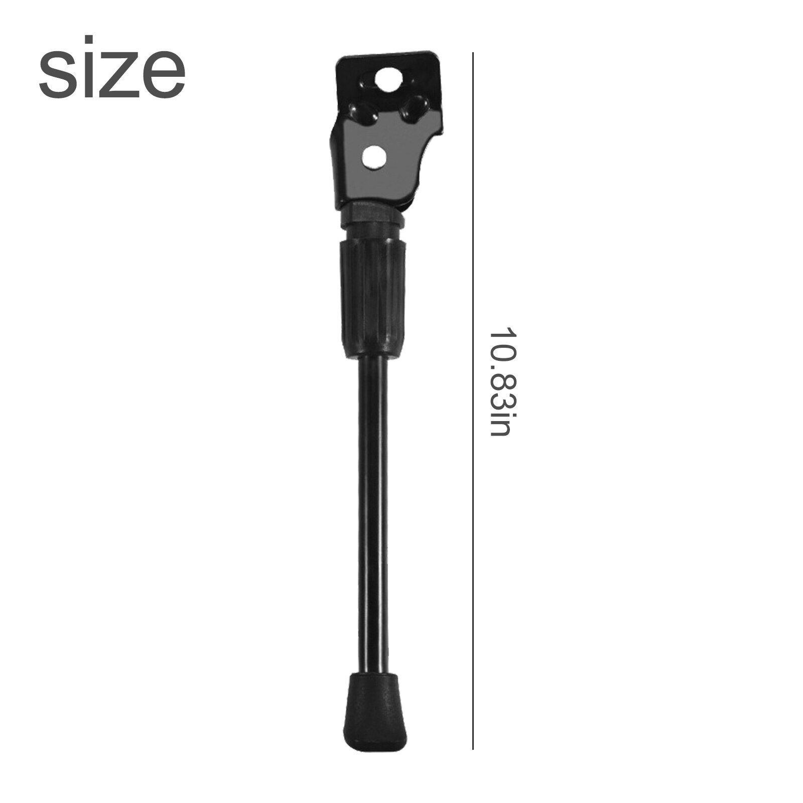 14/16/18/20 pulgadas negro bicicleta de los niños para pata de cabra lateral pie niños aparcamiento de bicicletas soporte de ciclismo pie de apoyo Brace piezas de bicicleta: 14 inch
