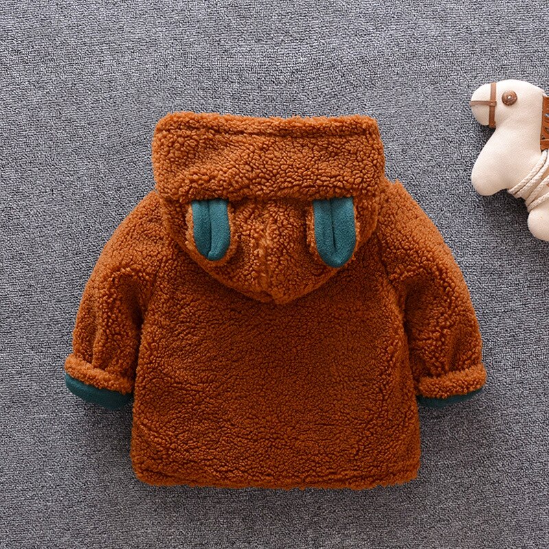 IENENS Capretti Delle Ragazze Dei Ragazzi Giacca Vestiti Caldi di Inverno Abbigliamento Per Bambini Con Cappuccio Cappotti Magliette E Camicette di Lana Giubbotti Cappotto Del Bambino Parka Della Tuta Sportiva