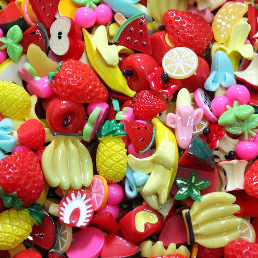 50 sztuk Slime Charms wielkanoc DIY Craft Making żywica zestaw biżuterii żywica Flatback szlam tworzenie koralików dostaw DIY Scrapbooking rzemiosło: 9