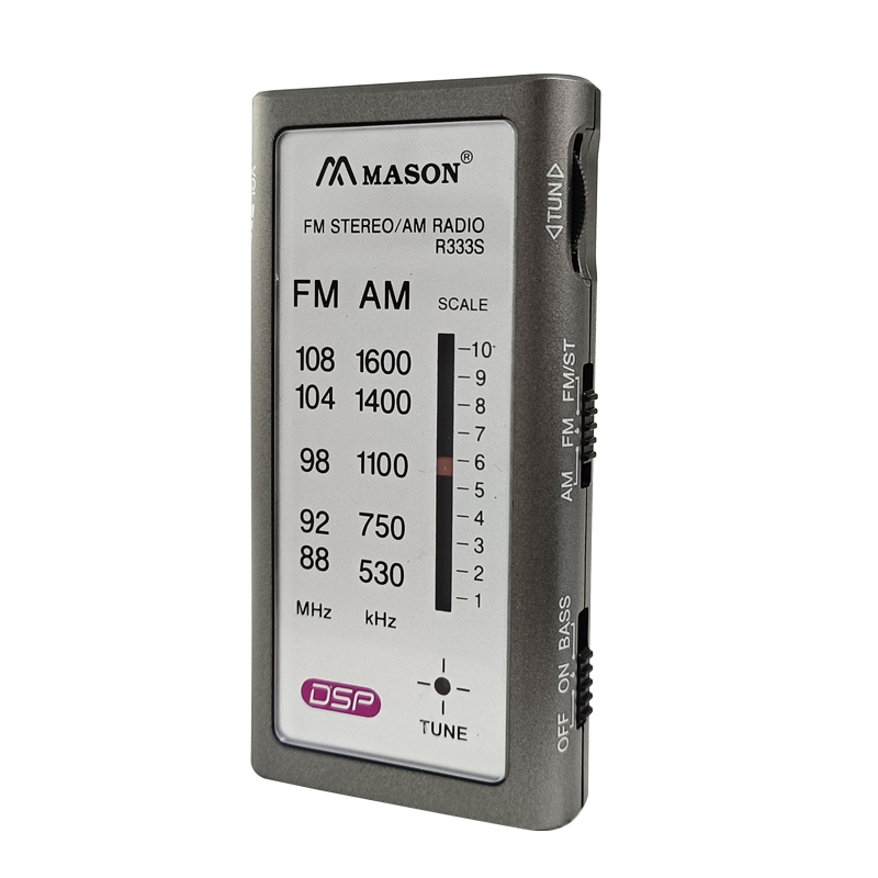Portable Mini Pocket Radio FM AM Pointer Tuning Stereo Support BBS Mega Bass With Earphone For Walk Jogging Gym