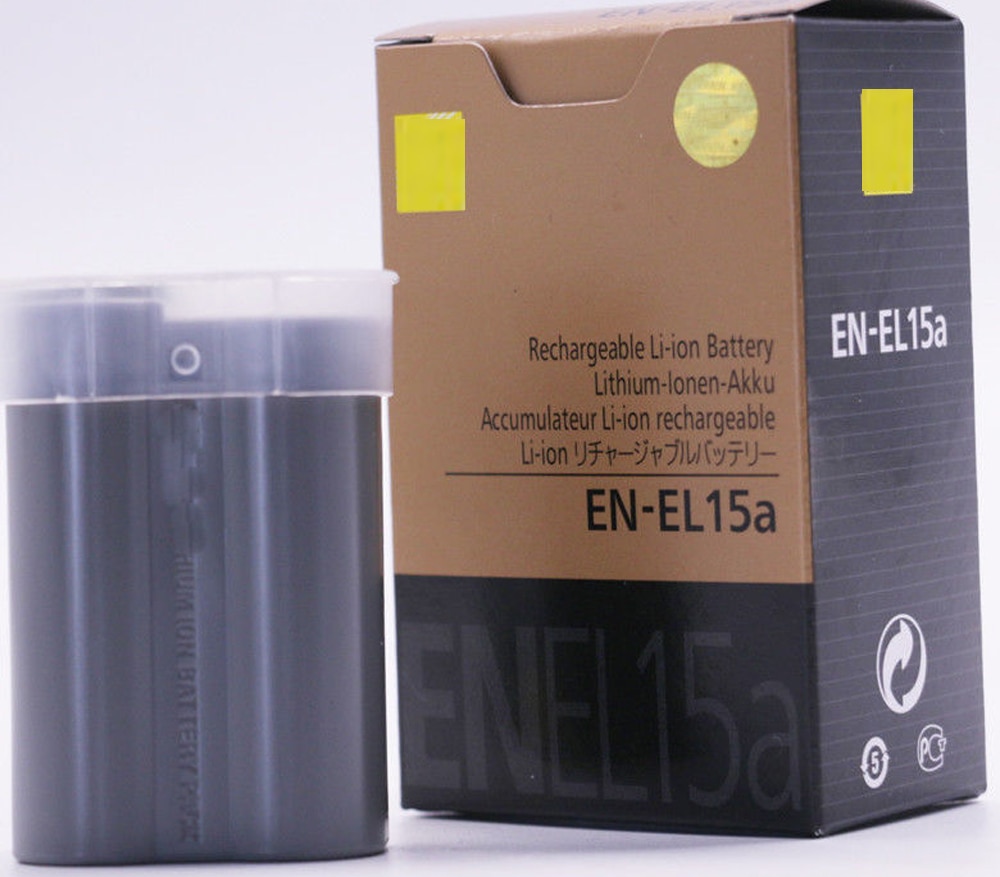 EN-EL15A ENEL15A EN EL15A Batterij Voor Nikon D850 D7000 D600 D810 D750 D610 D7500 D7200 MH-25 MB-D15 EN-EL15